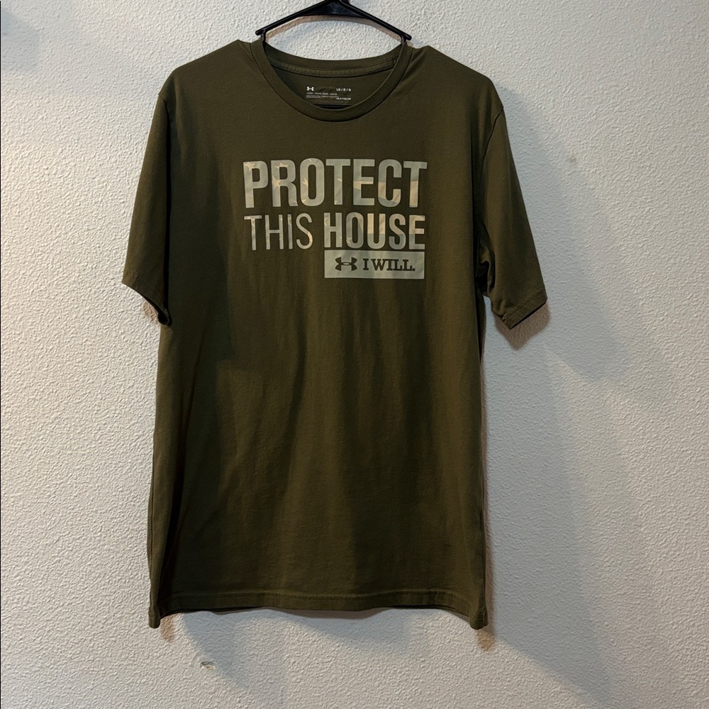 Under Armour Khaki Graphic Tee